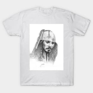 Johnny Depp Captain Jack Sparrow T-Shirt